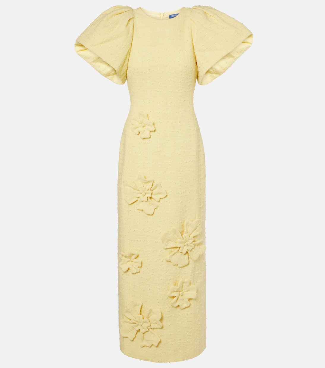 Lucinda floral-appliqué maxi dress | Leo Lin