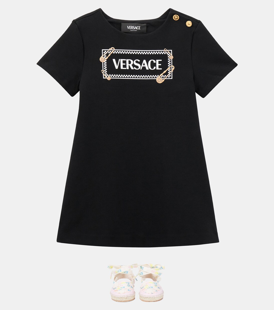 Kleid aus Jersey | Versace Kids