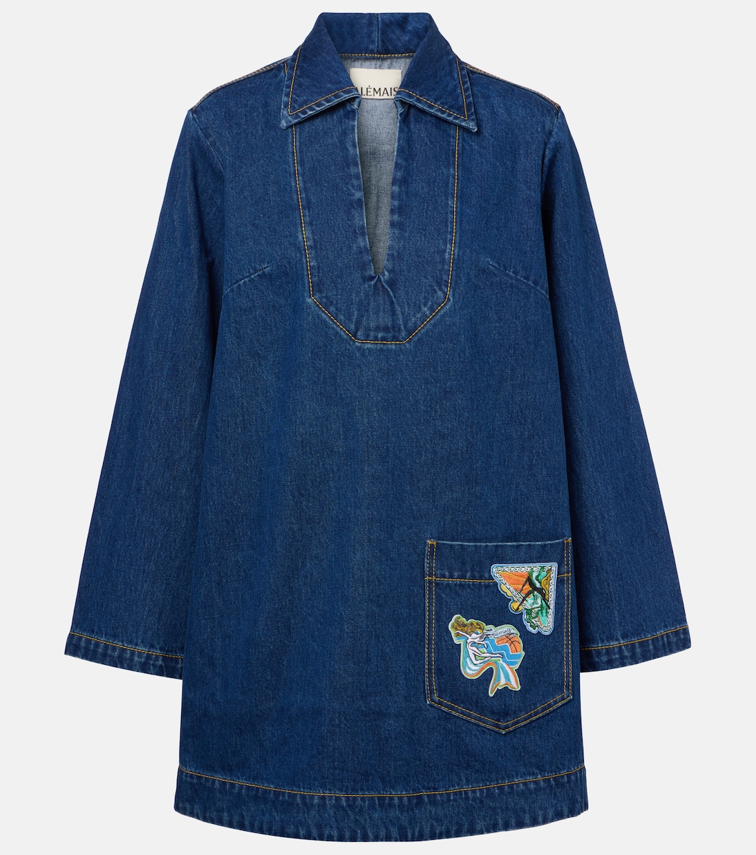 Speedy denim minidress | Alémais