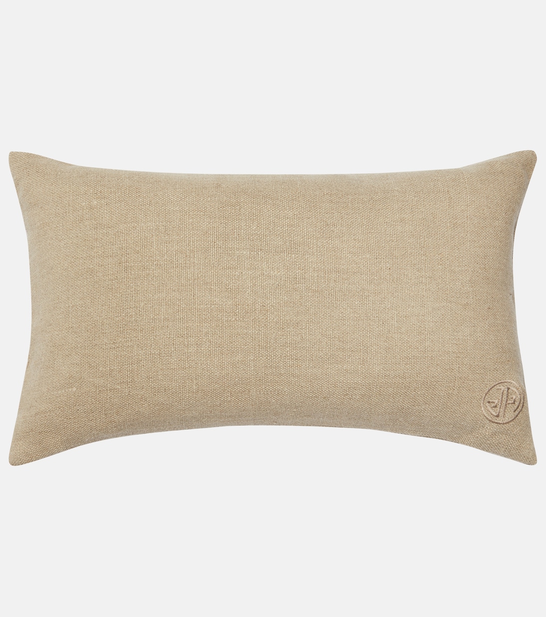 Embroidered linen cushion | Jonathan Adler