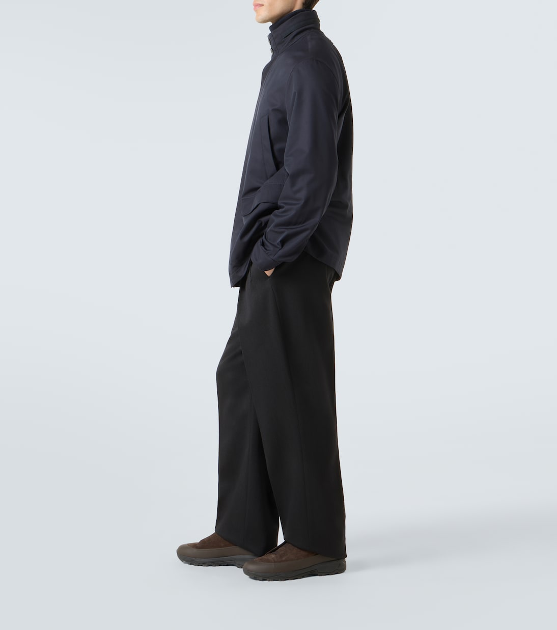 Triple Stitch Monte suede sneakers | Zegna