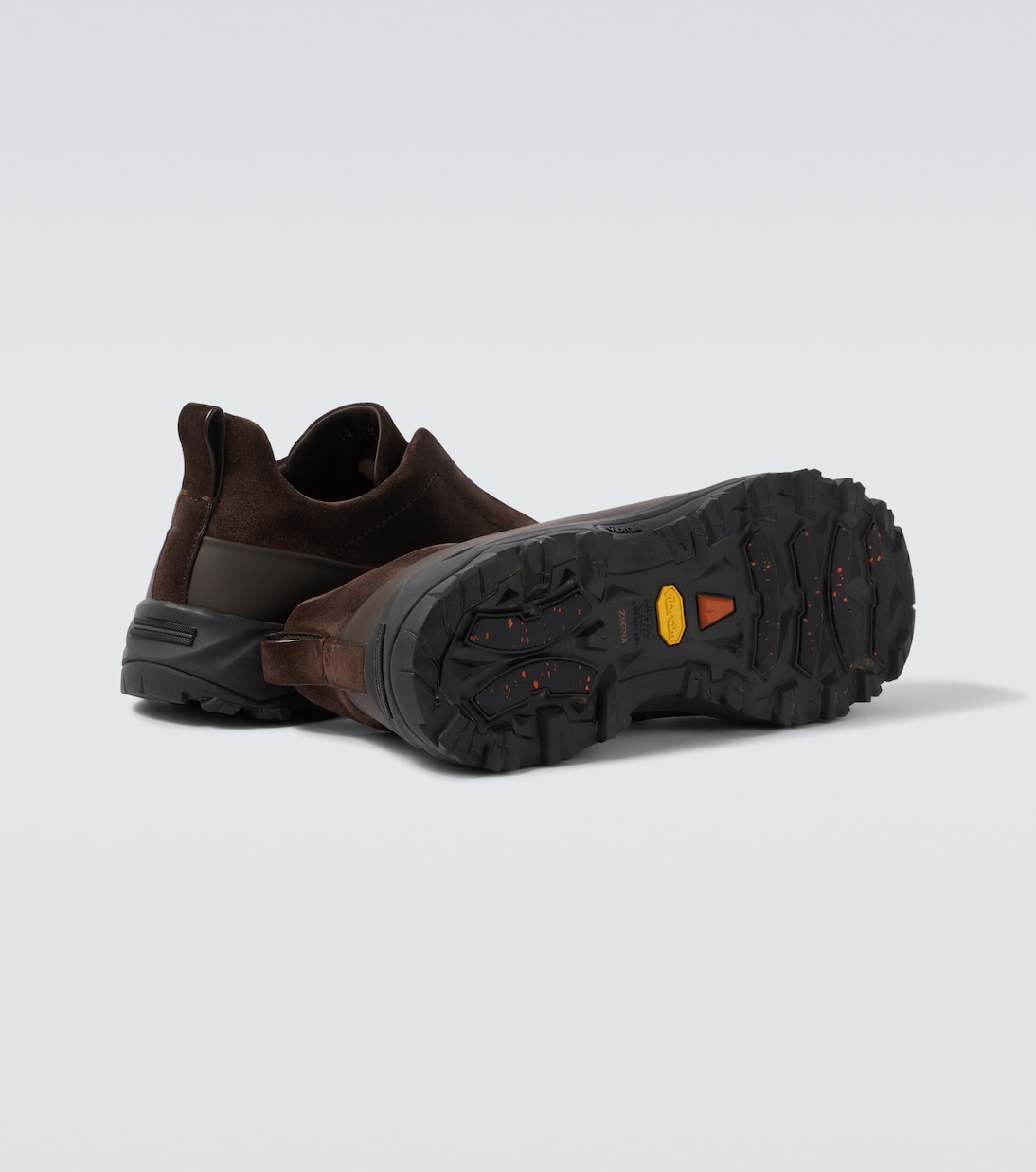 Triple Stitch Monte suede sneakers | Zegna