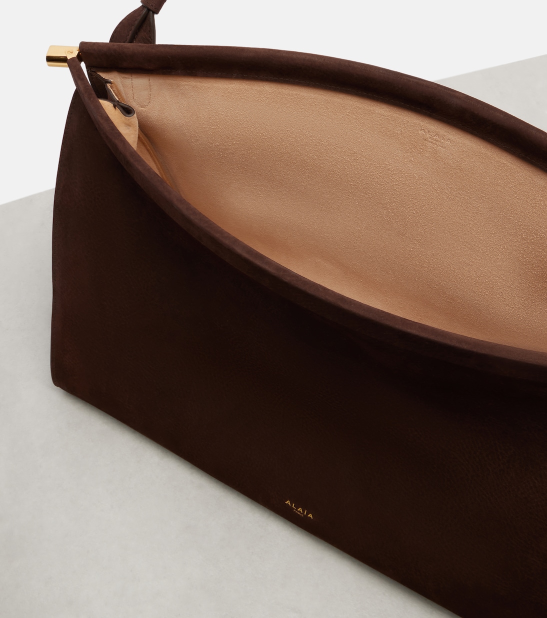 Le Click Large leather shoulder bag | Alaïa