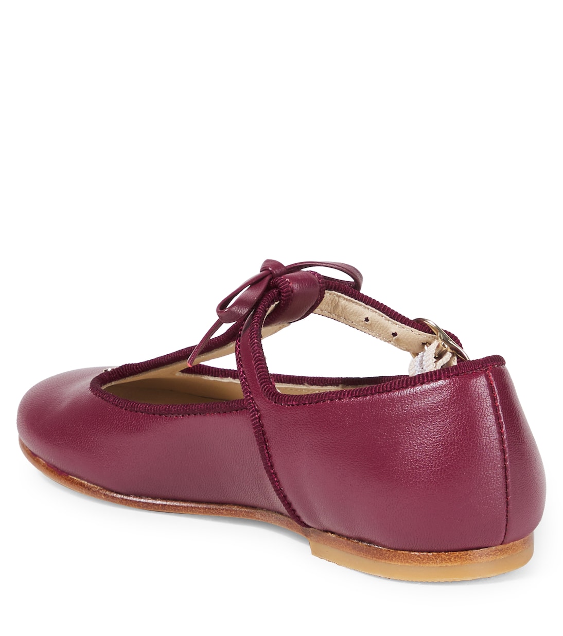 Leather ballet flats | Bonpoint