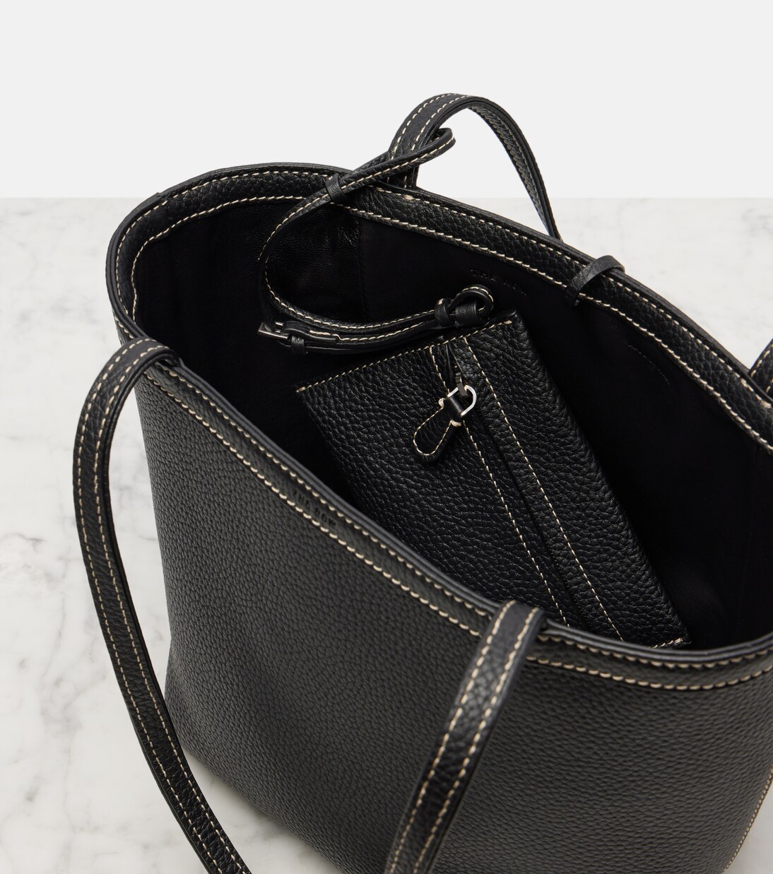 Bolso Park Medium de piel | The Row
