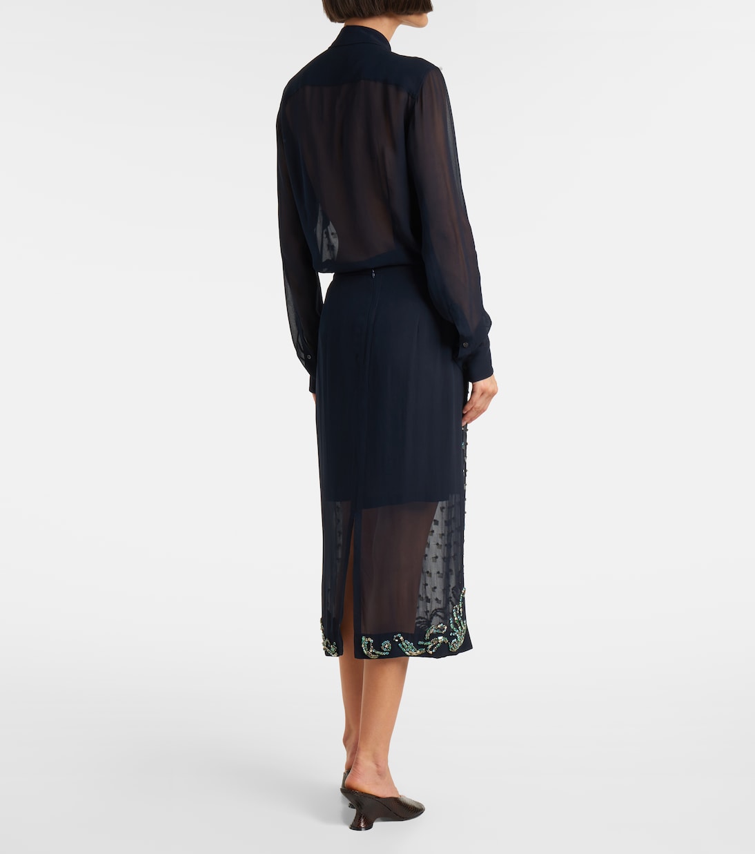 Embellished midi skirt | Dries Van Noten