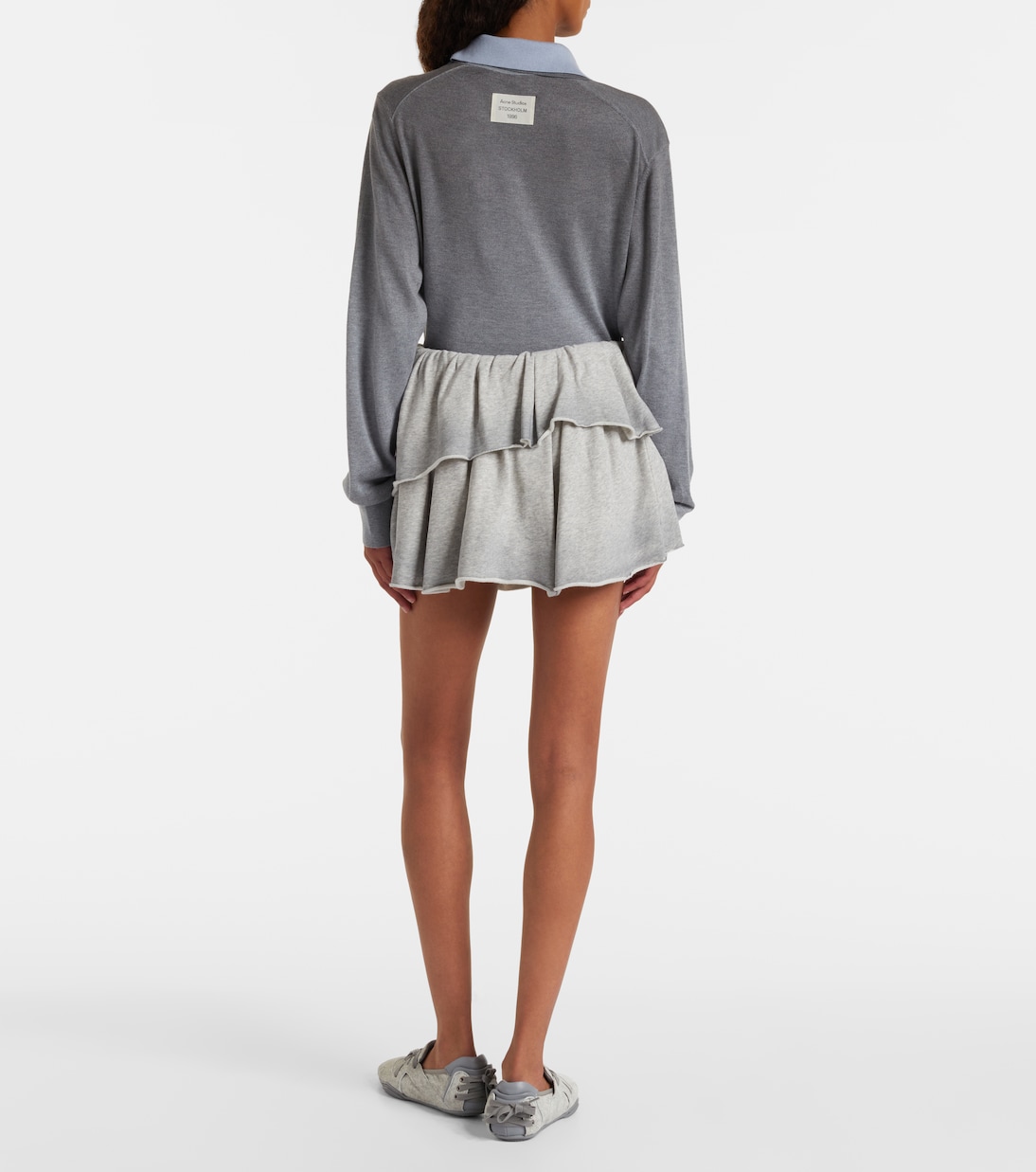 Cotton miniskirt | Acne Studios