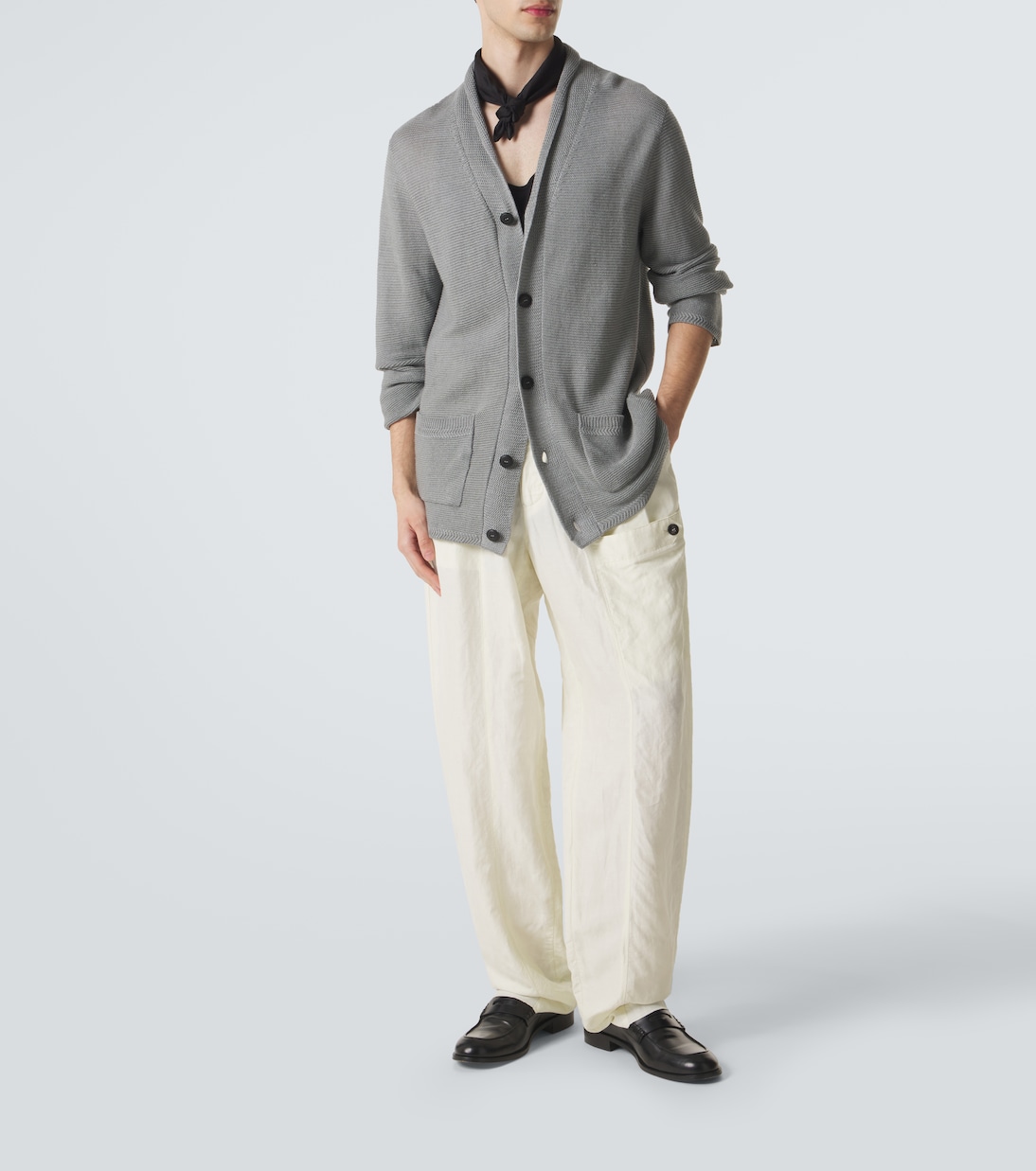 Pleated tapered pants | Giorgio Armani