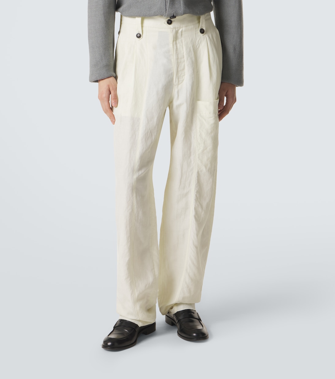 Pleated tapered pants | Giorgio Armani