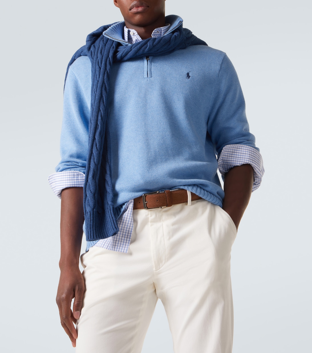 Cotton half-zip sweater | Polo Ralph Lauren