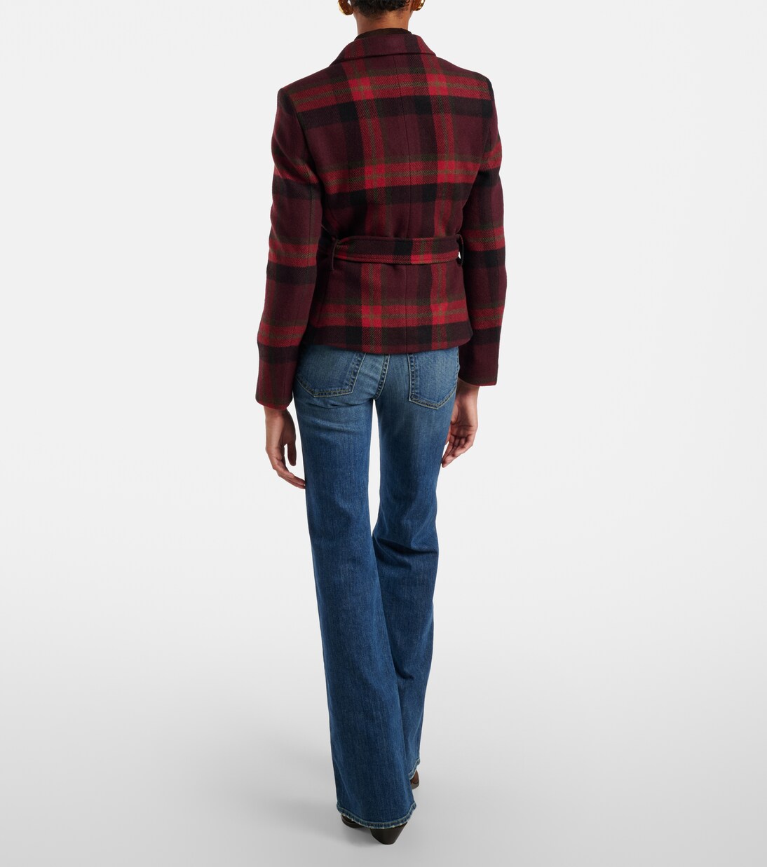 Plaid wool-blend tweed blazer | Polo Ralph Lauren