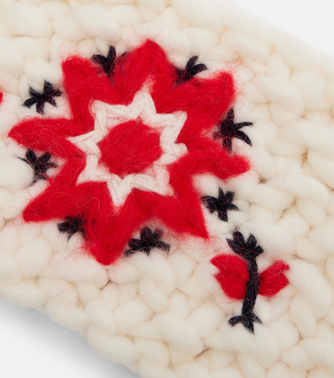 Embroidered wool-blend headband | Moncler