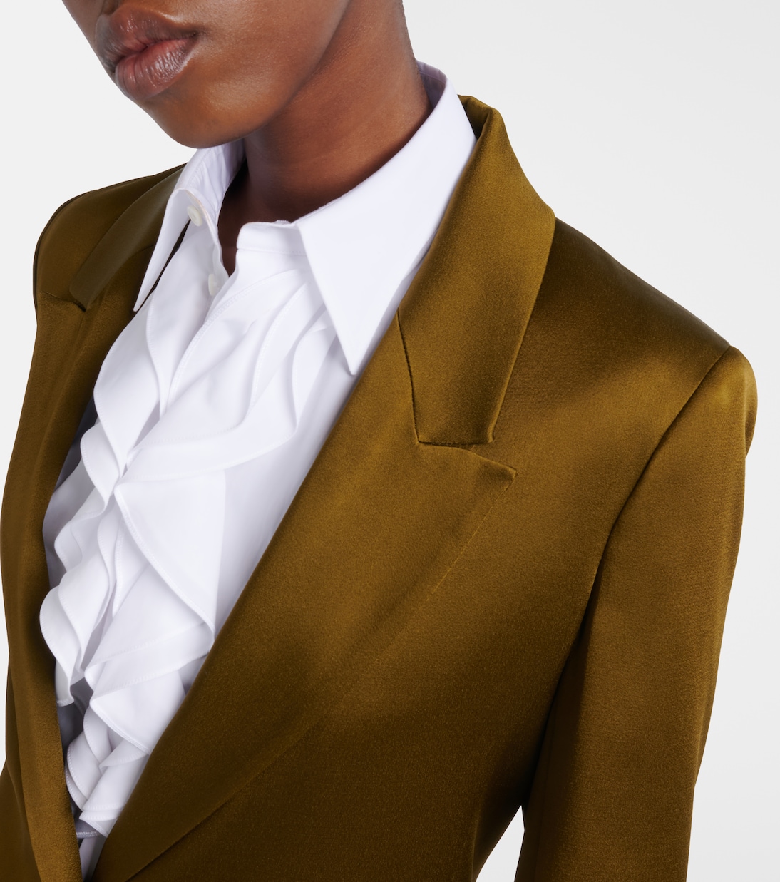 Crêpe satin blazer | Max Mara