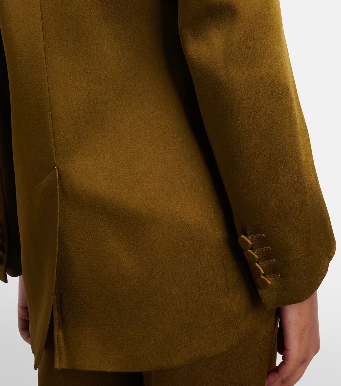 Crêpe satin blazer | Max Mara