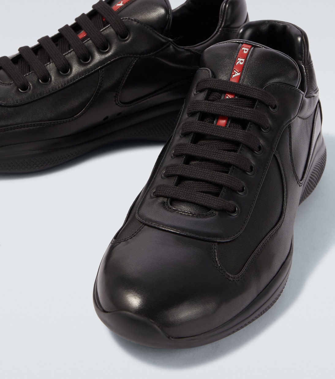 Zapatillas Prada America's Cup de piel | Prada