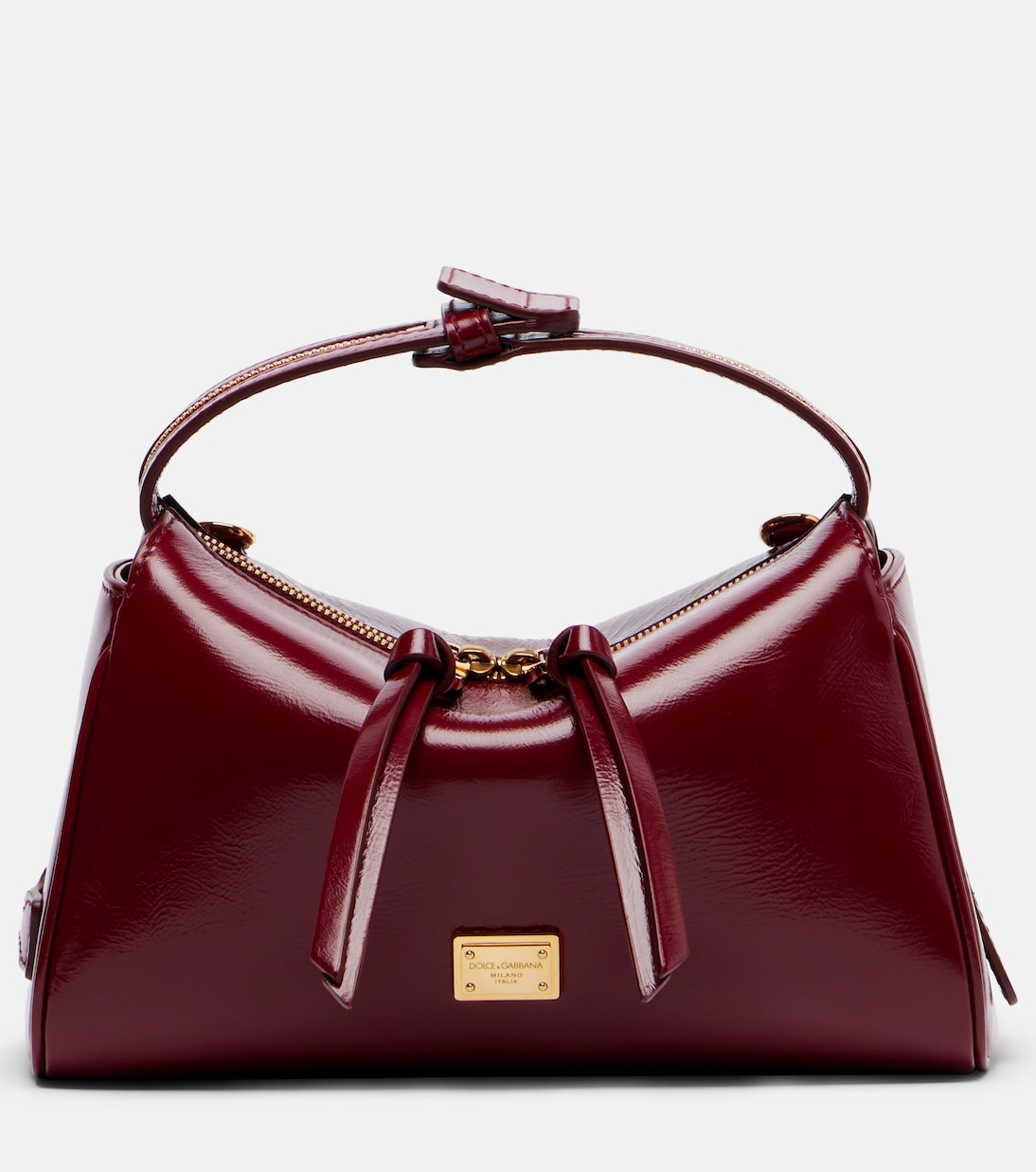 Vittoria Small leather top-handle bag | Dolce&Gabbana