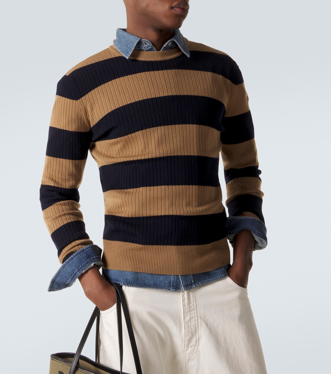 Striped wool sweater | Moncler