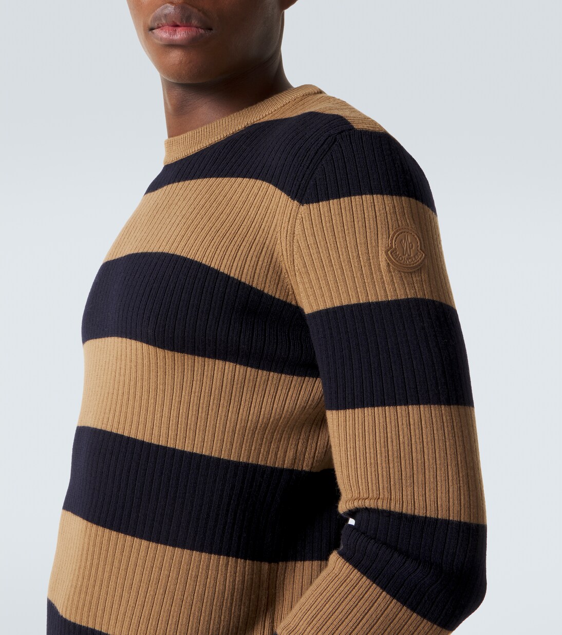 Striped wool sweater | Moncler