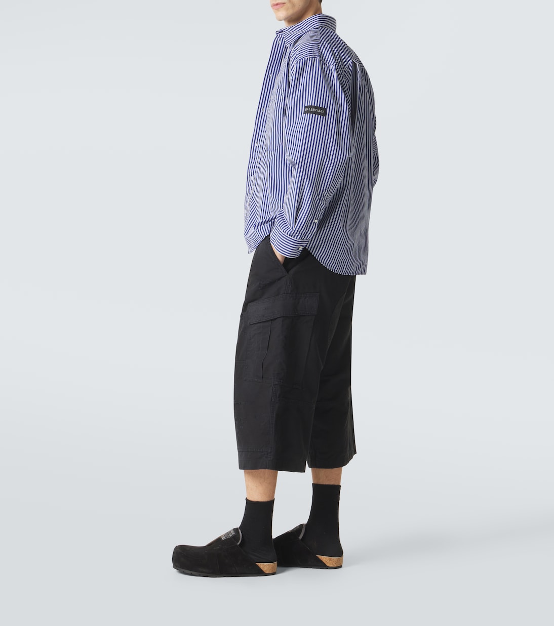 Slippers Dumbo aus Veloursleder | Balenciaga