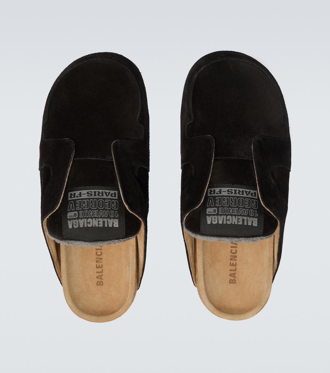 Slippers Dumbo aus Veloursleder | Balenciaga