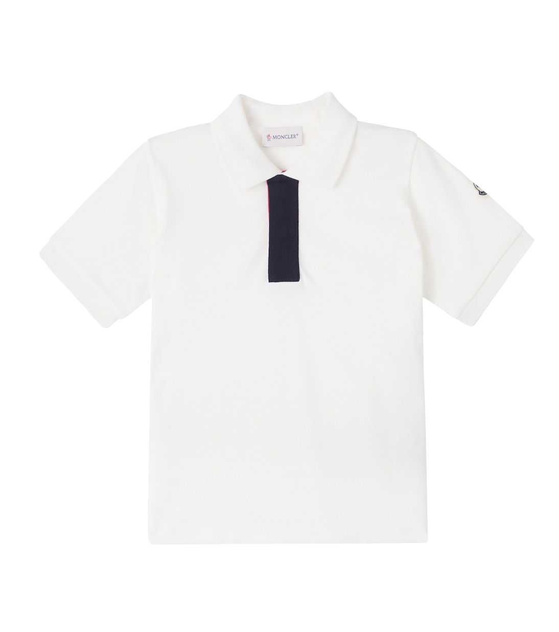 Cotton piqué polo shirt | Moncler Enfant