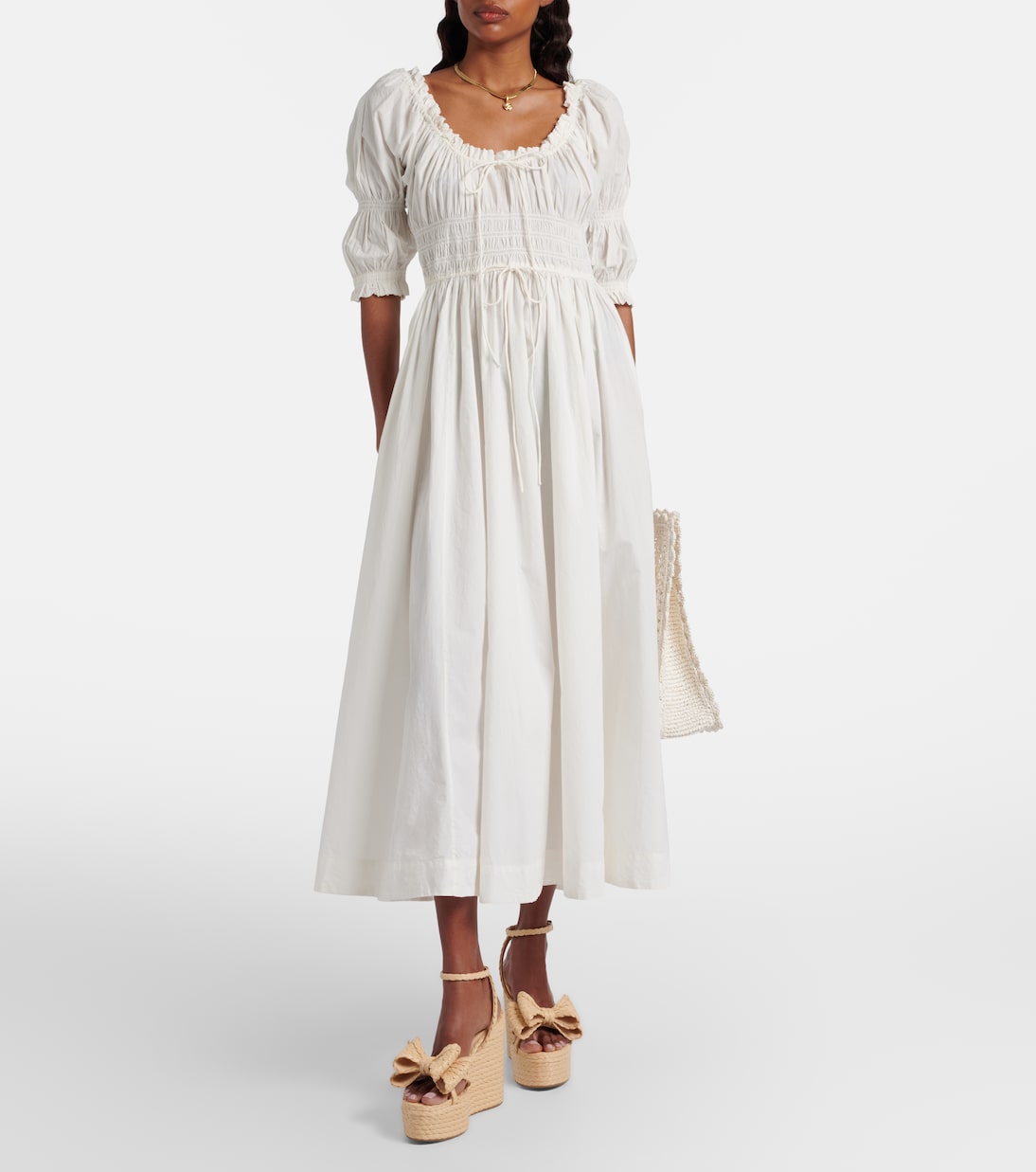 Le Cadeau raffia espadrille wedges | Mach & Mach