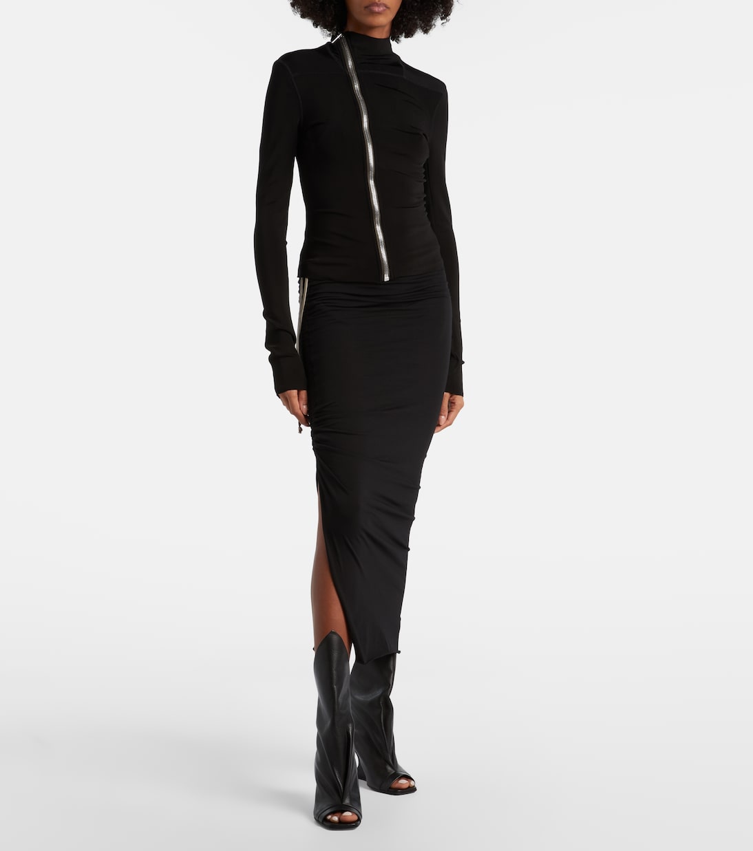 Lilies chaqueta Gary de jersey | Rick Owens