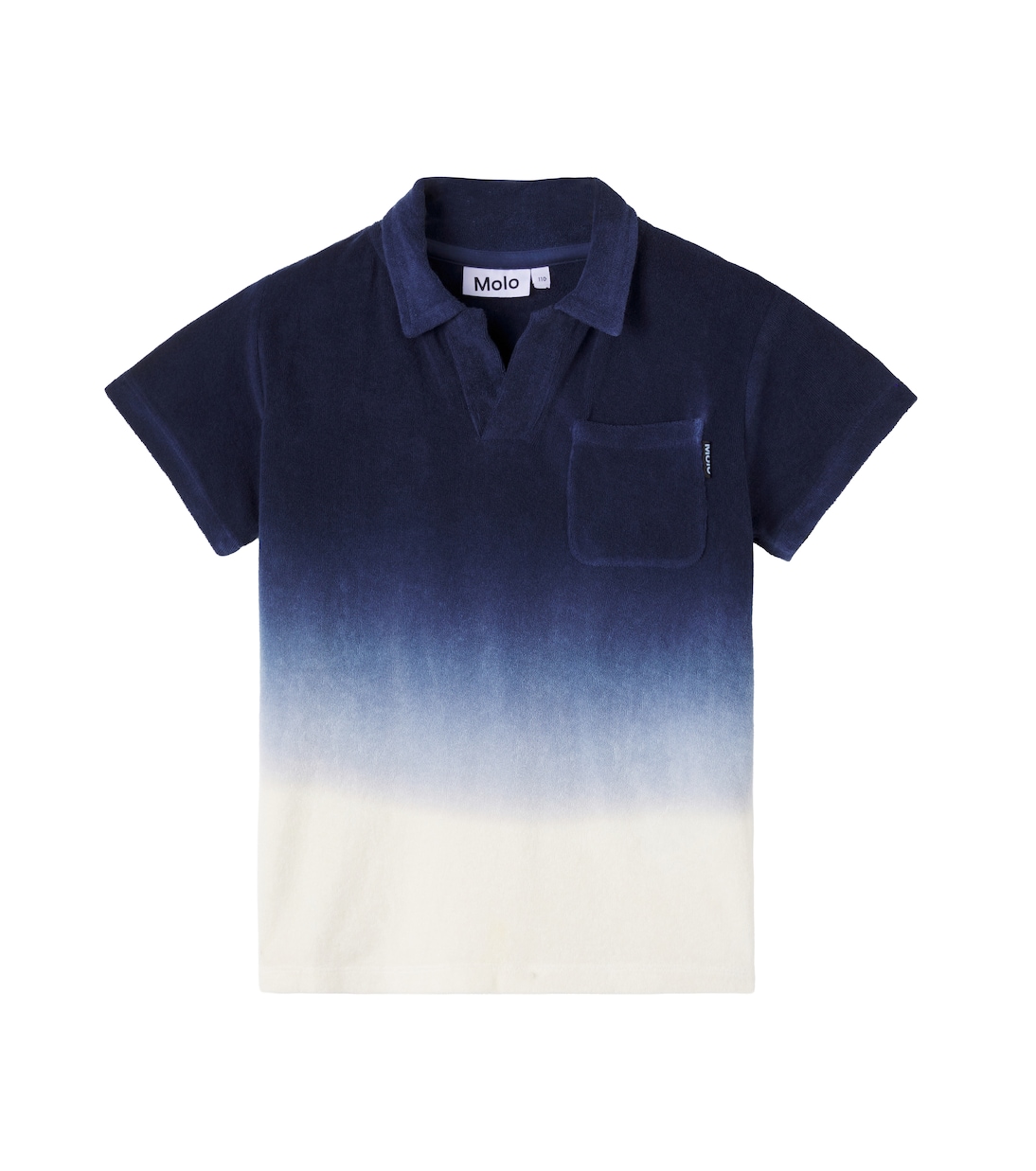 Randel ombré cotton terry polo shirt | Molo
