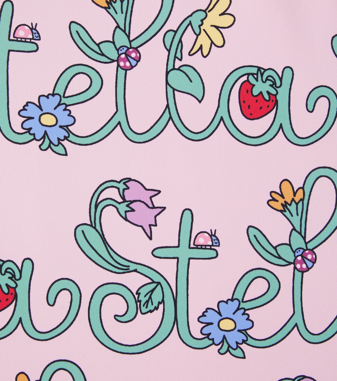 Logo ruffled swimsuit | Stella McCartney Kids