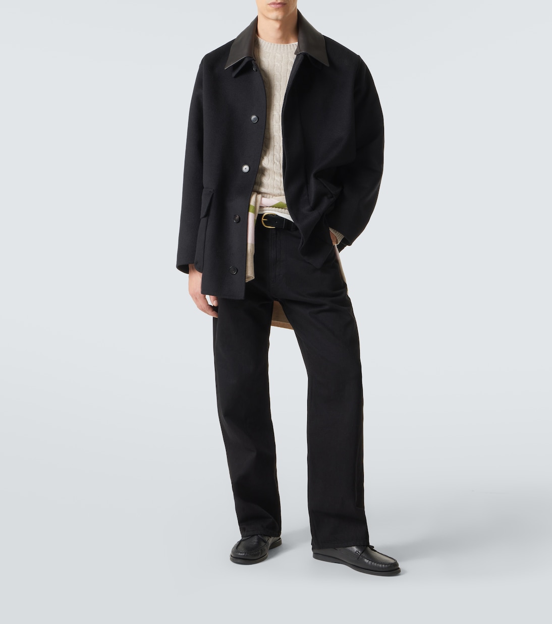 Cable-knit cashmere sweater | Arch4