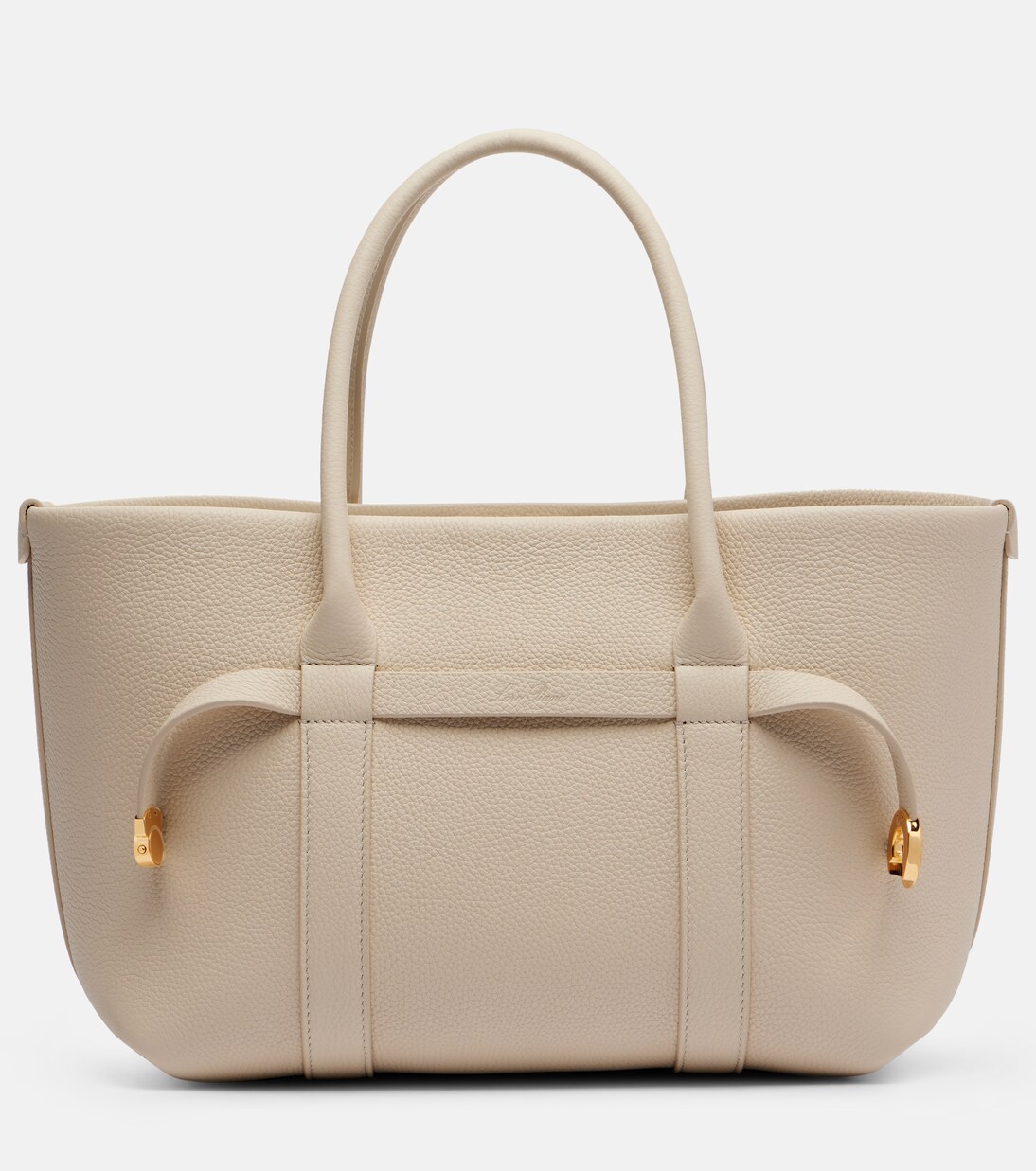 Ghiera Small leather shopper | Loro Piana
