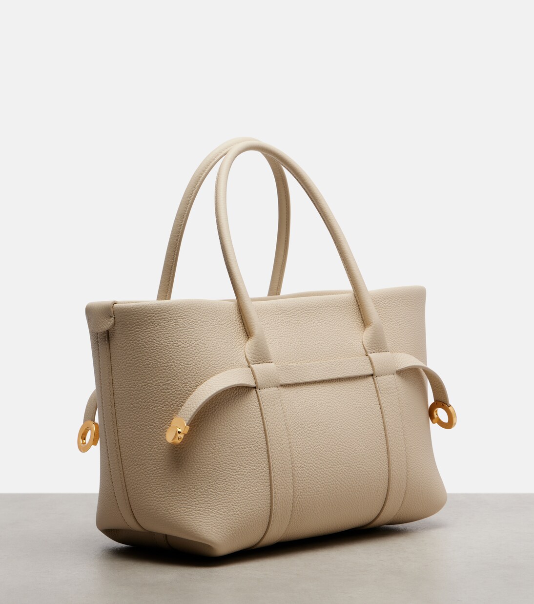 Ghiera Small leather shopper | Loro Piana