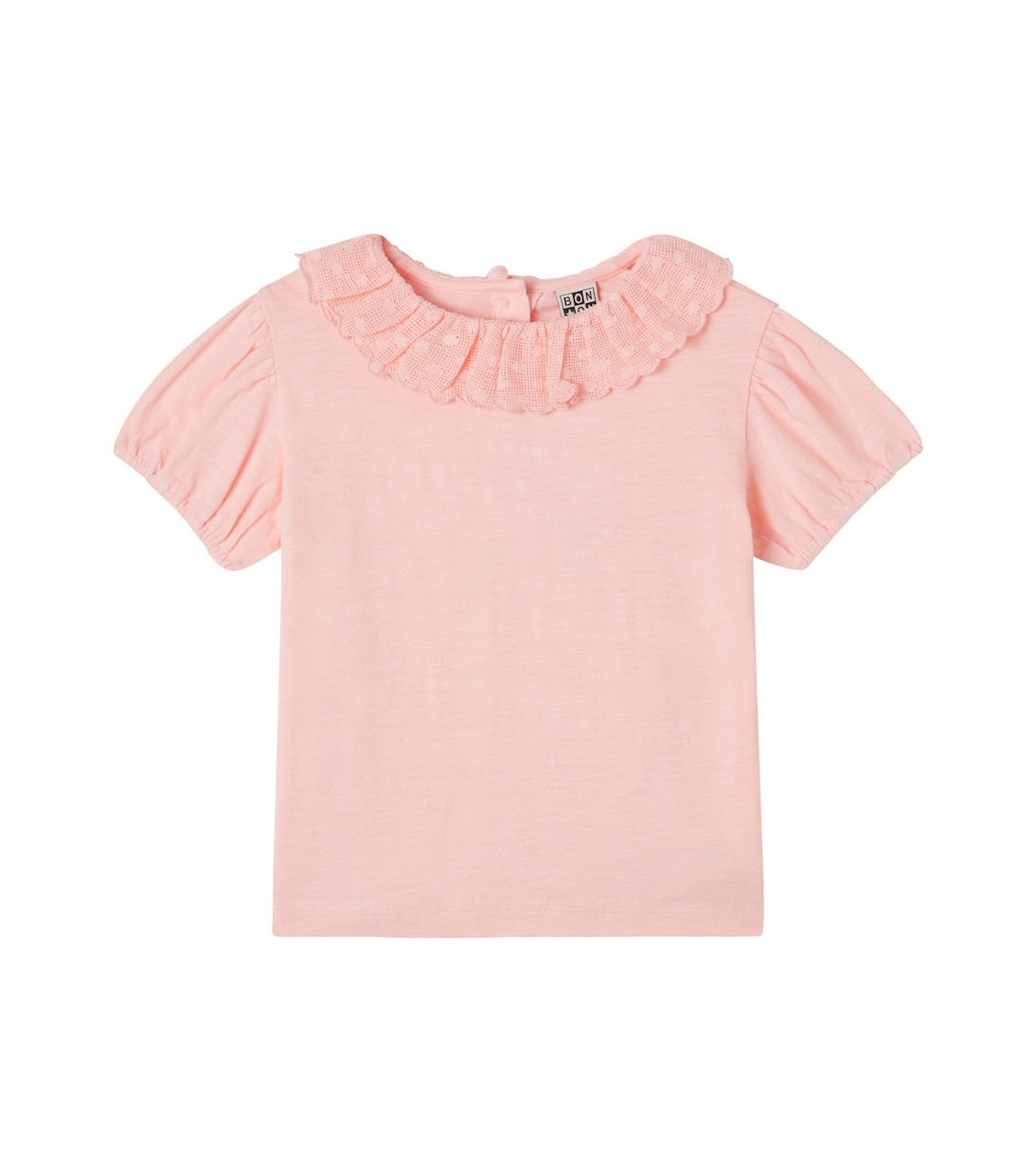 Niris lace-trimmed cotton T-shirt  | Bonton