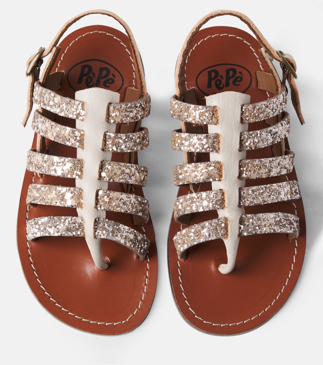 Sequined leather sandals | PèPè