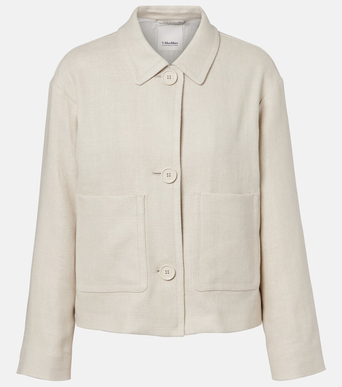 Dattero linen and cotton jacket | 'S Max Mara