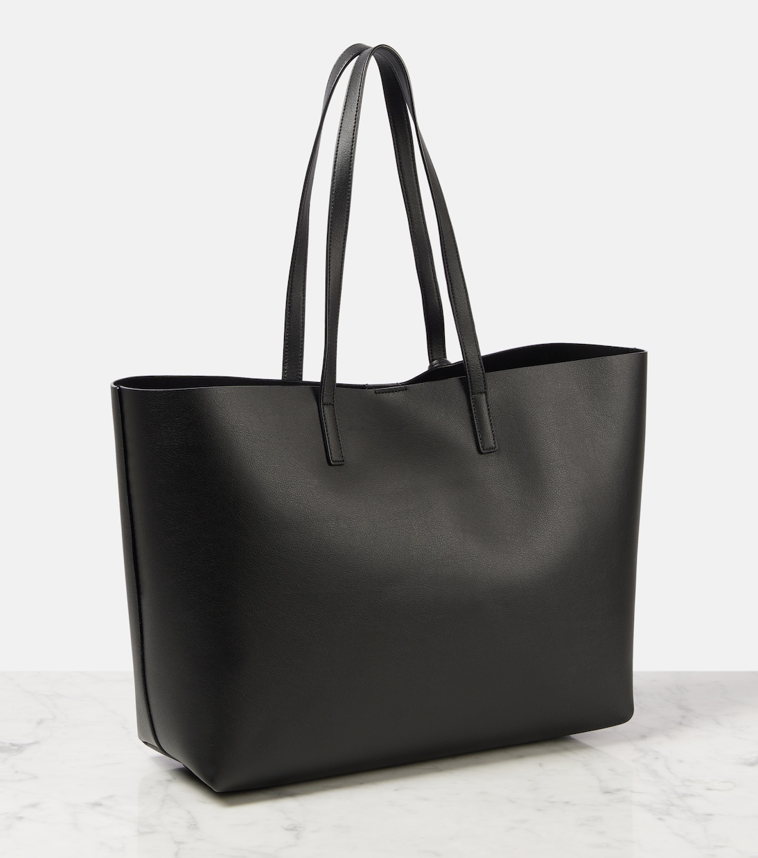 Sac Shopping E/W en cuir | Saint Laurent