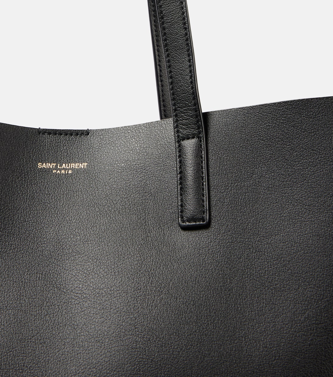 Sac Shopping E/W en cuir | Saint Laurent