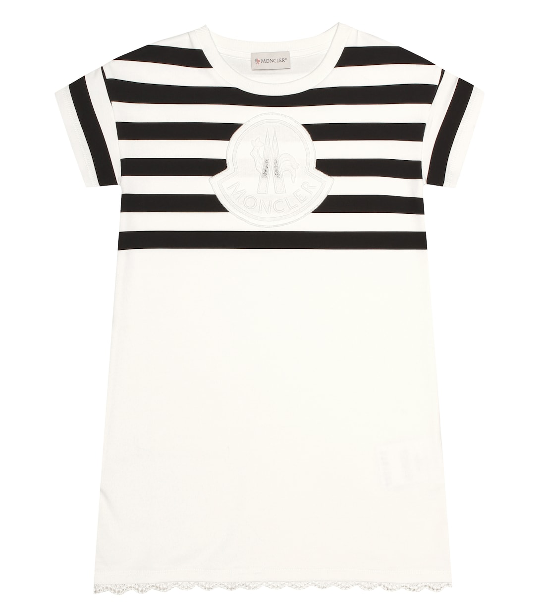 Kleid aus Stretch-Baumwolle | Moncler Enfant