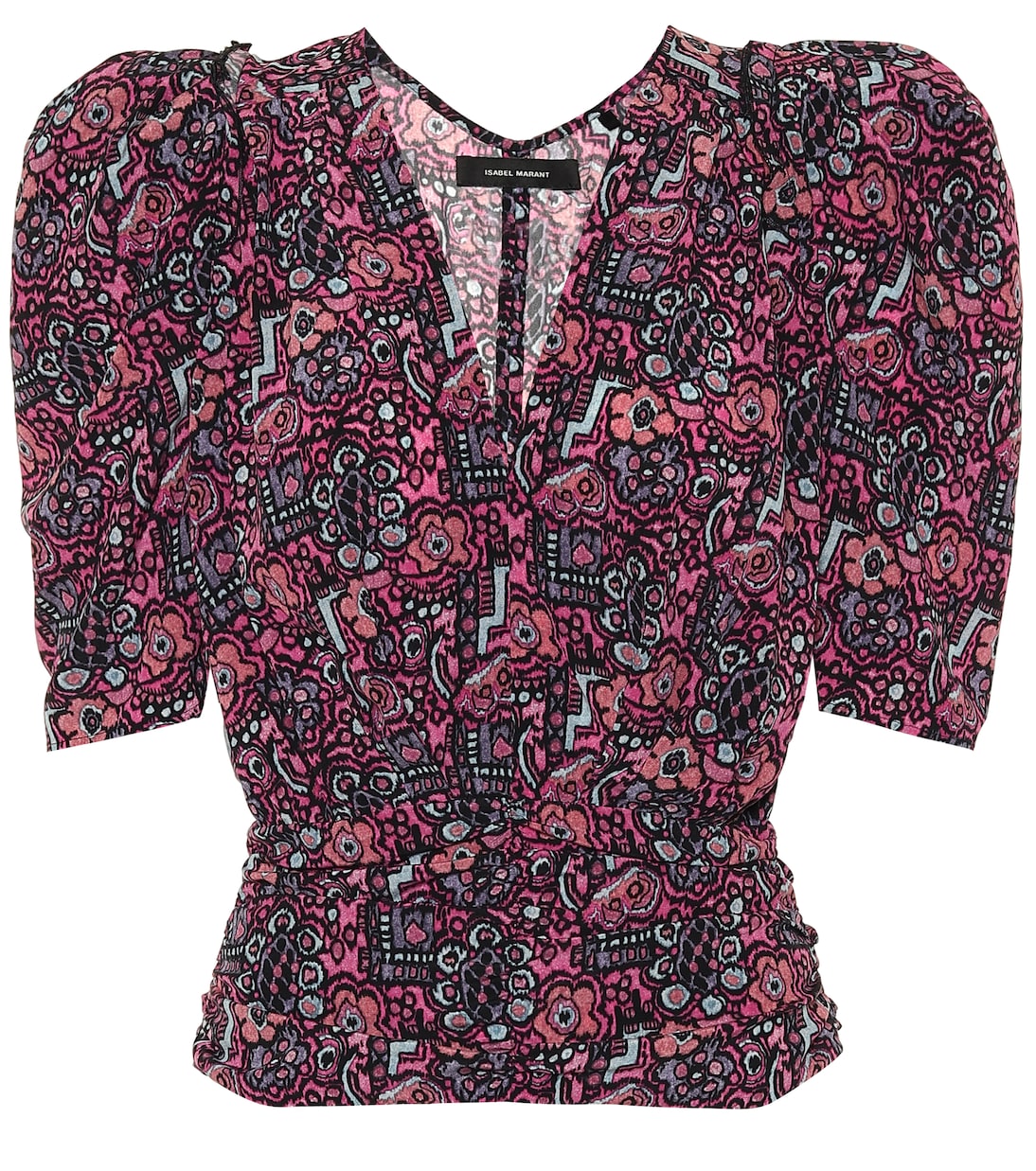 Rincky stretch-silk top | Isabel Marant