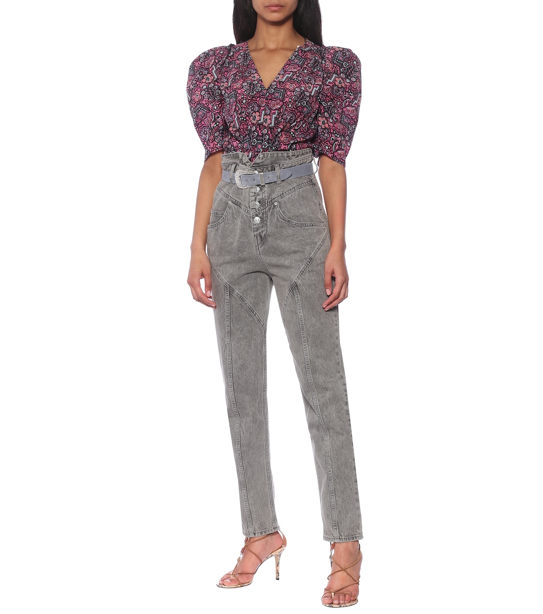 Rincky stretch-silk top | Isabel Marant