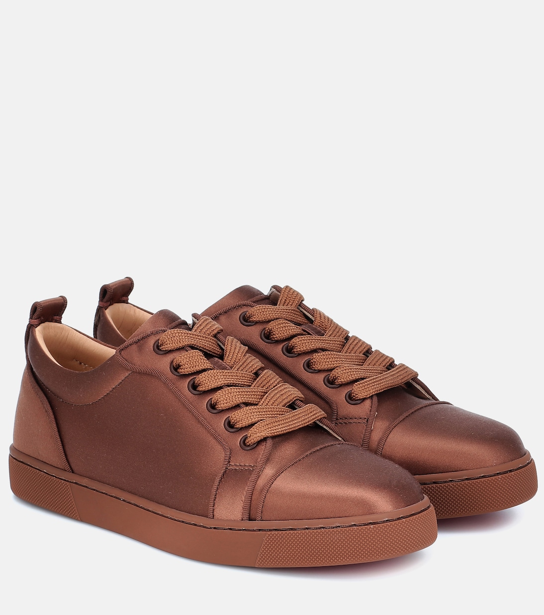 Louis Junior silk-satin sneakers | Christian Louboutin