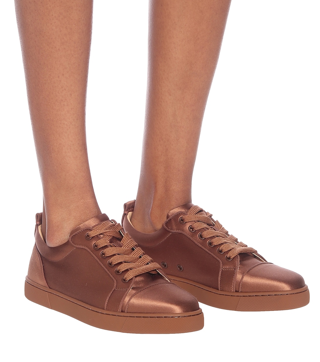 Louis Junior silk-satin sneakers | Christian Louboutin