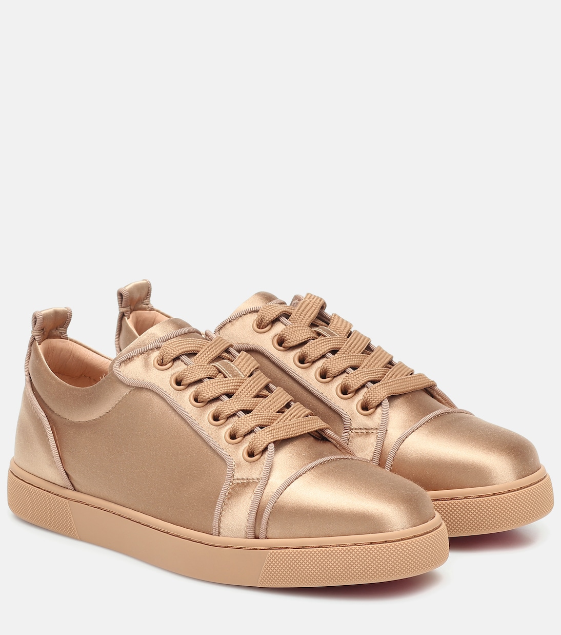 Louis Junior silk-satin sneakers | Christian Louboutin