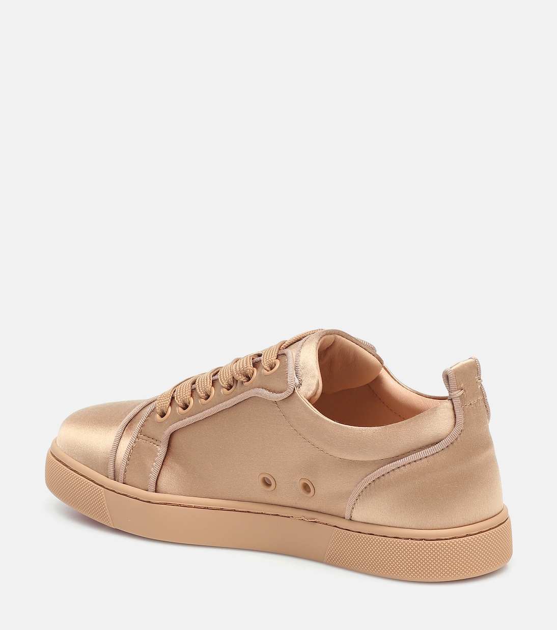 Louis Junior silk-satin sneakers | Christian Louboutin