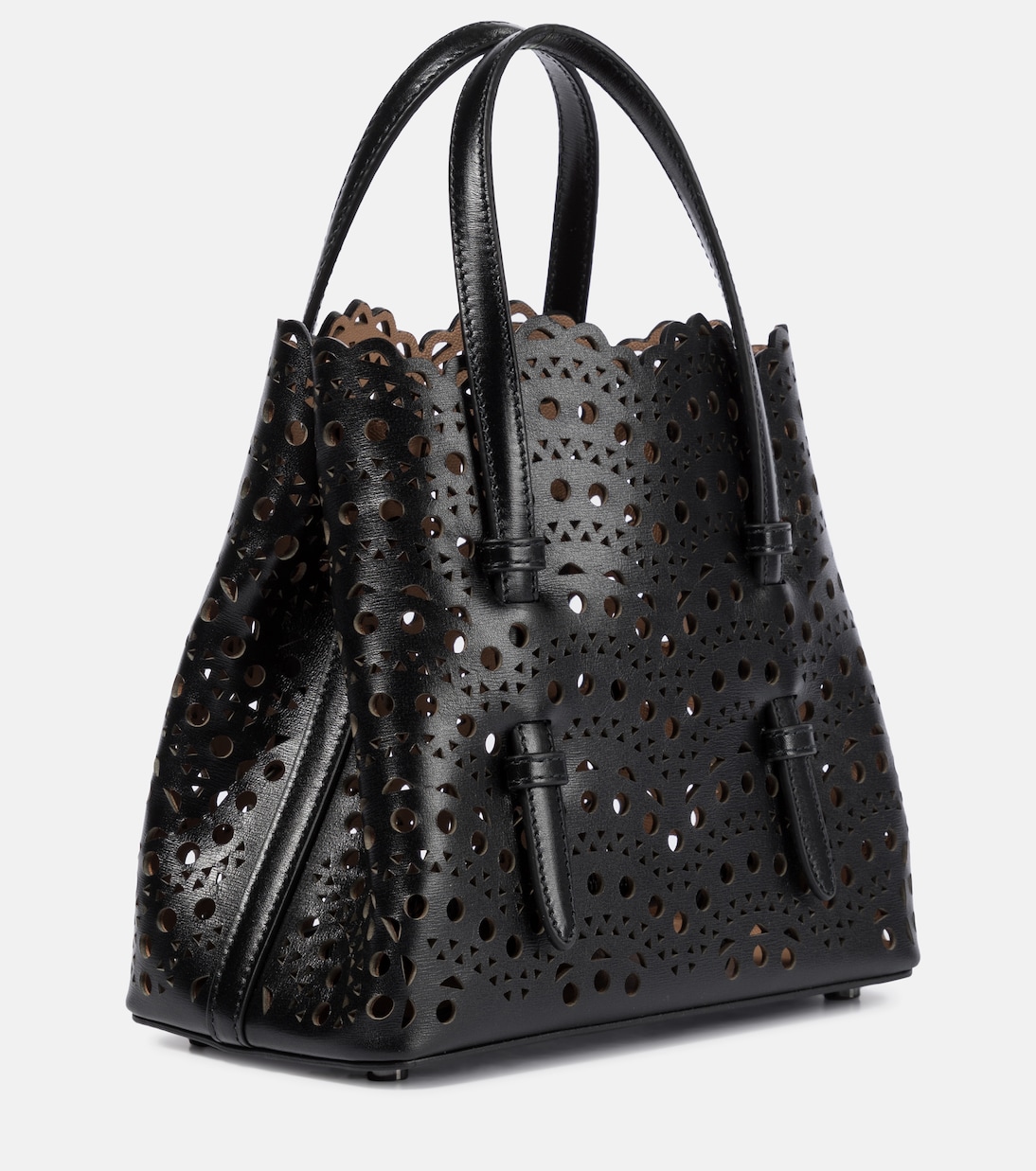 Tote Le Mina 20 Vienne Wave Mini aus Leder | Alaïa