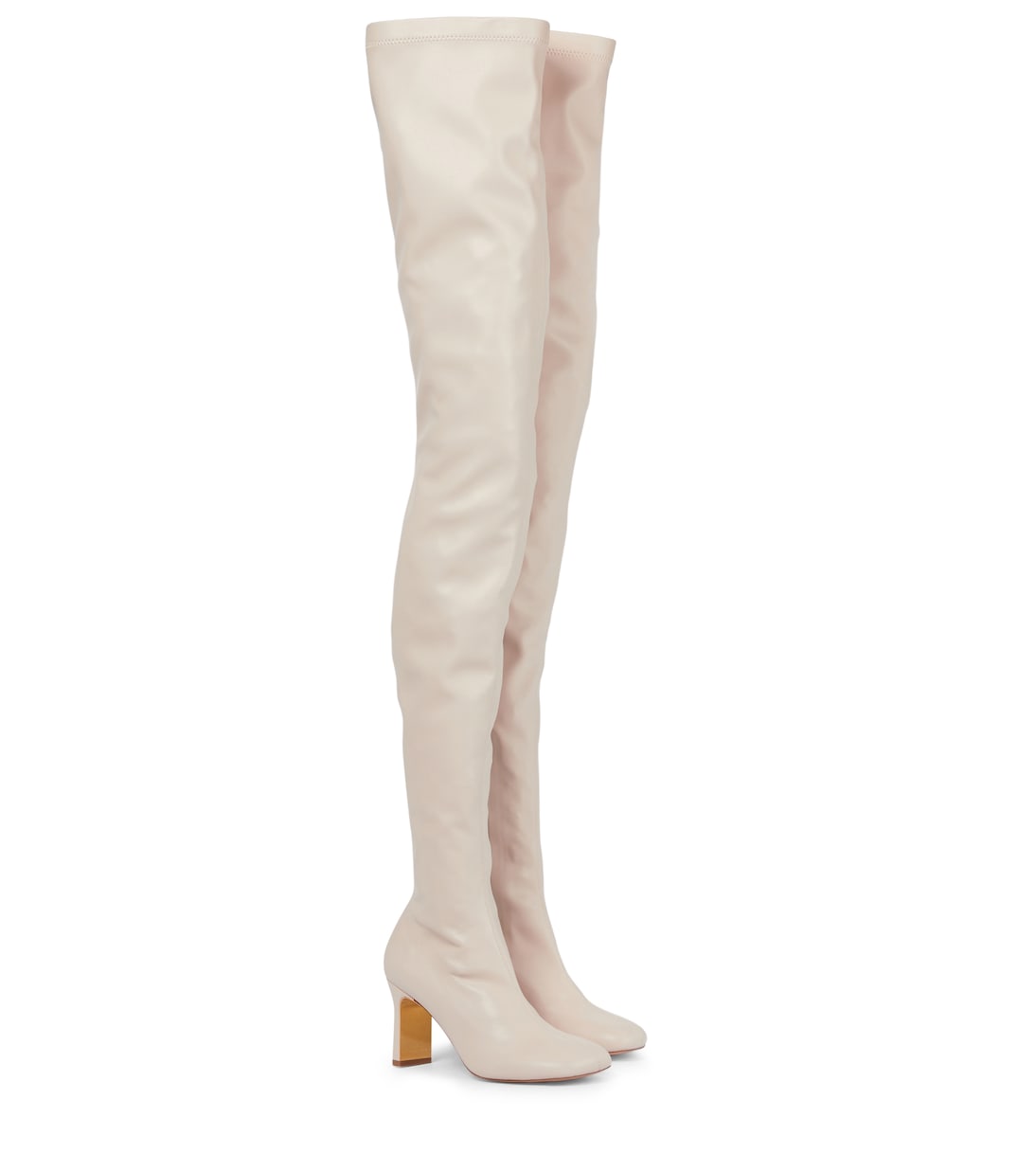 Ivy faux leather over-the-knee boots | Stella McCartney