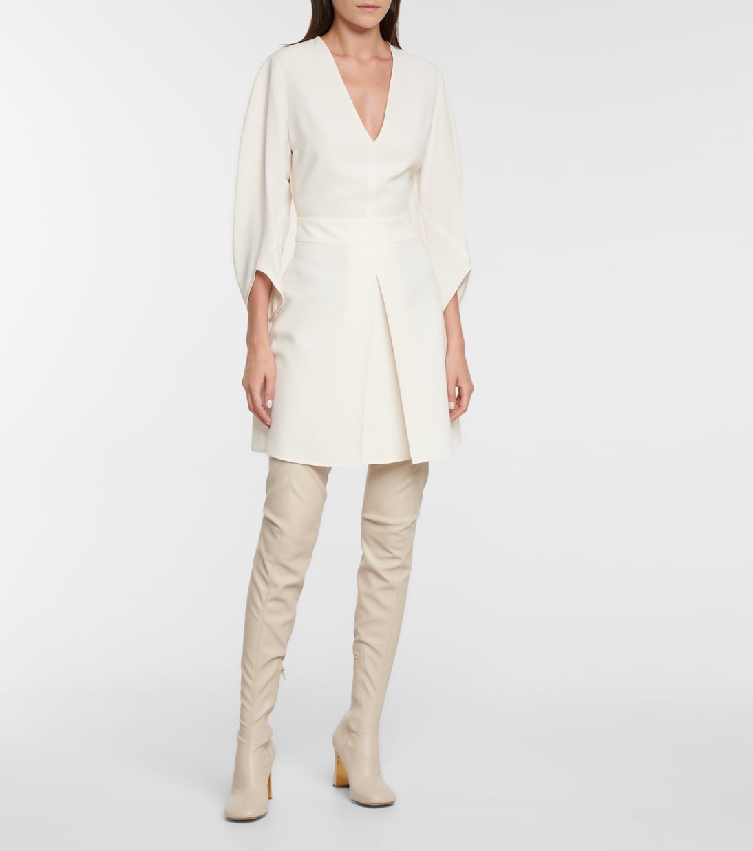 Ivy faux leather over-the-knee boots | Stella McCartney