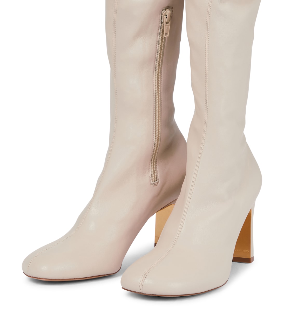 Ivy faux leather over-the-knee boots | Stella McCartney