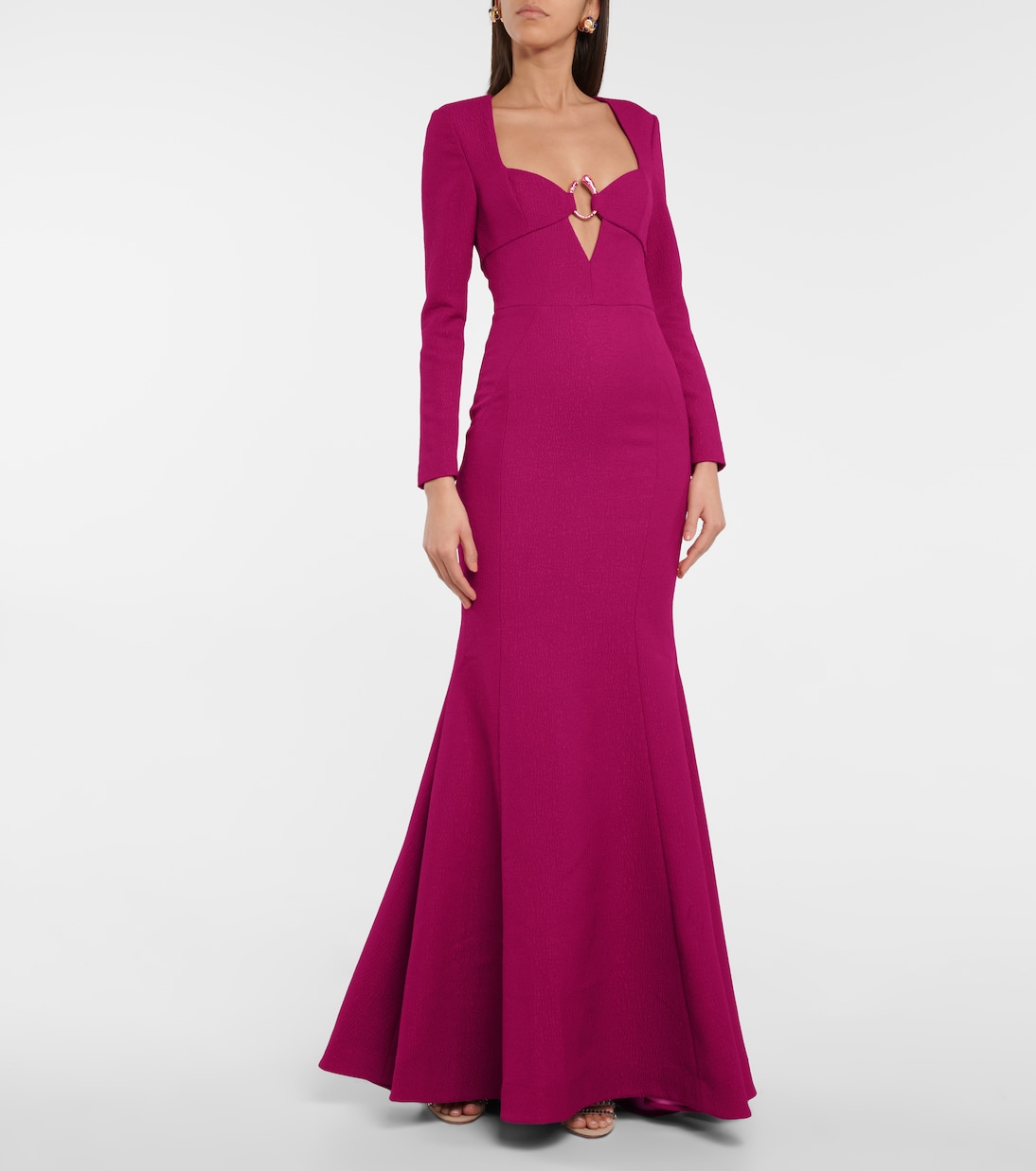 Robe Diana aus Crêpe | Rebecca Vallance