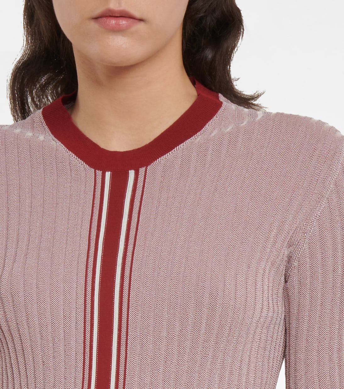 Top aus Rippstrick | Jil Sander